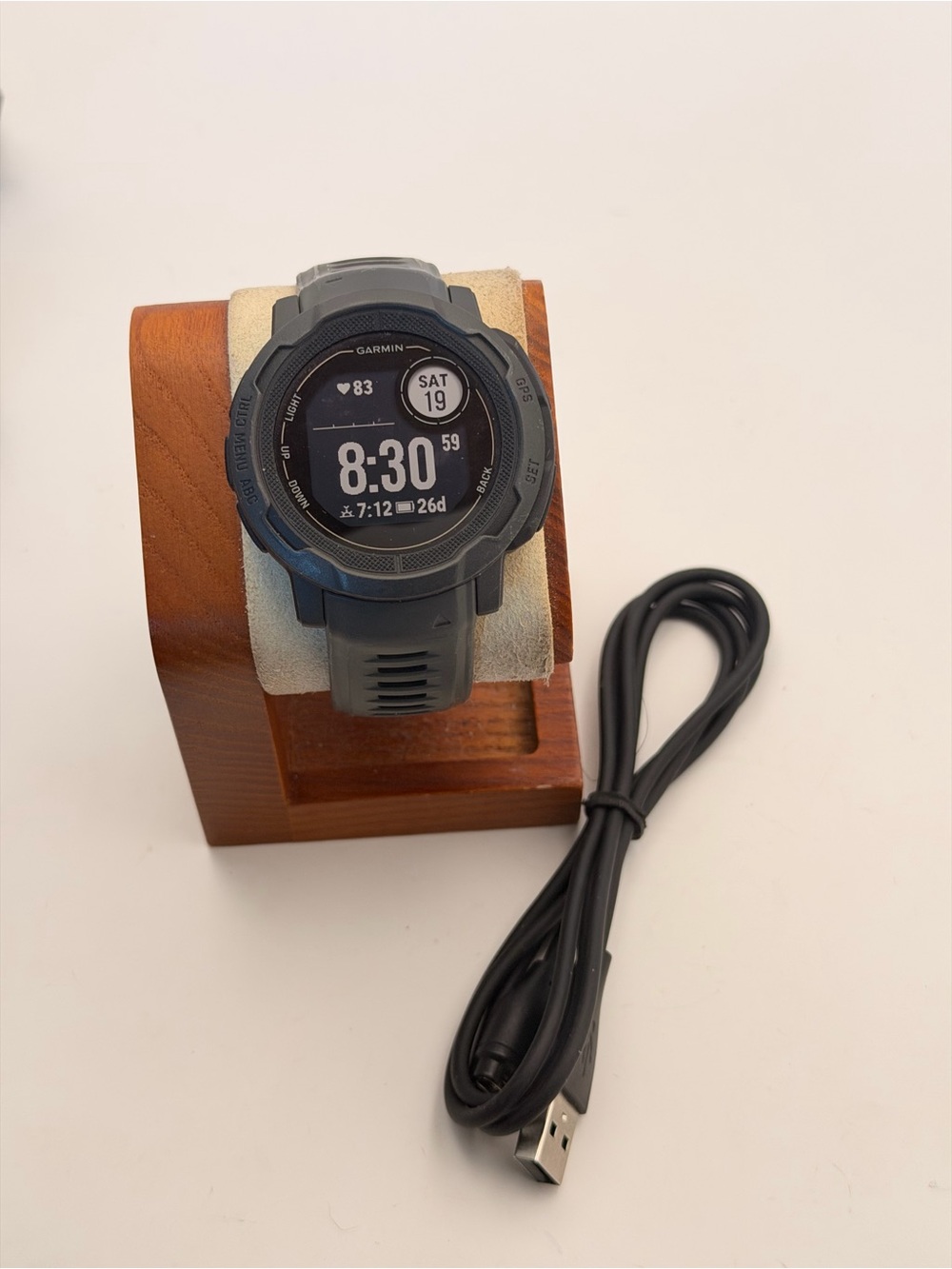 Garmin Instinct 2, Charger Included, excellent Con, Tested, Smartwatch,